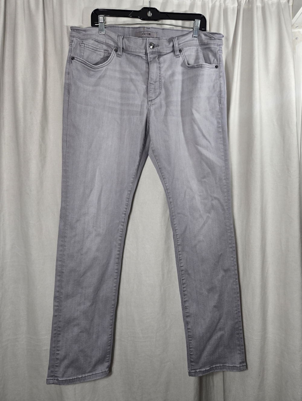 Joe's Jeans Men Gray Slim Fit Stretchy Jeans Sz 36